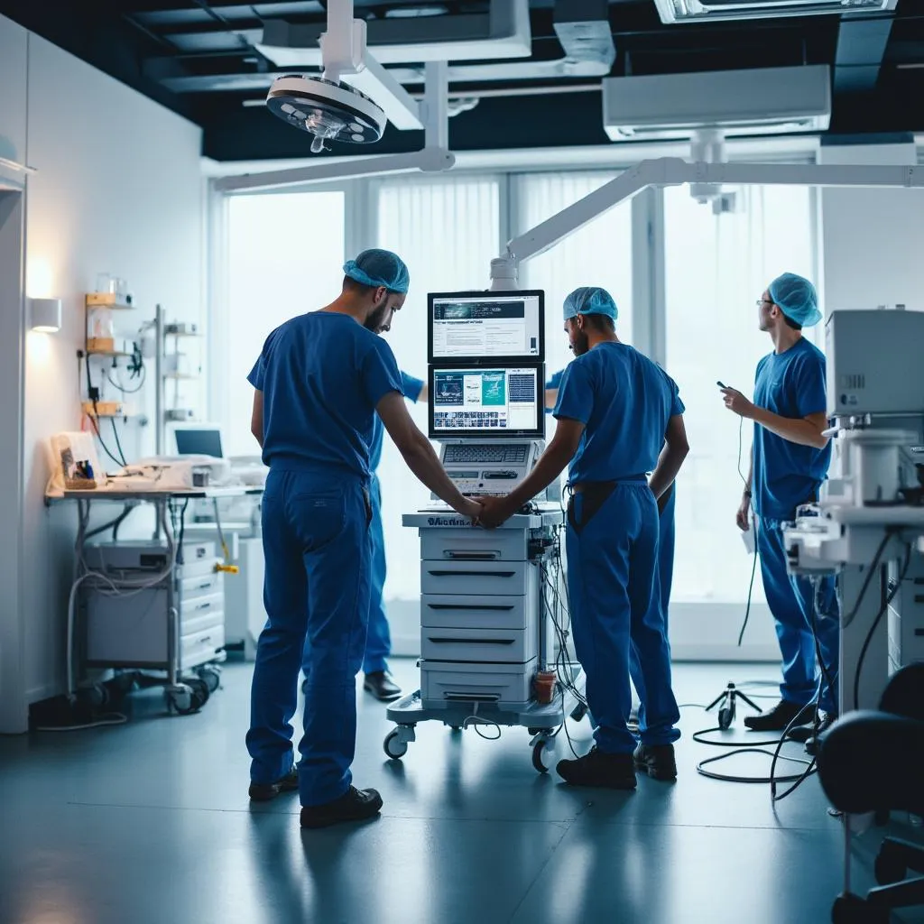 Implementación de sistema médico