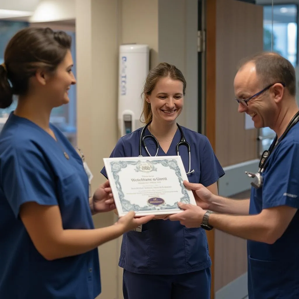Certificación médica obtenida
